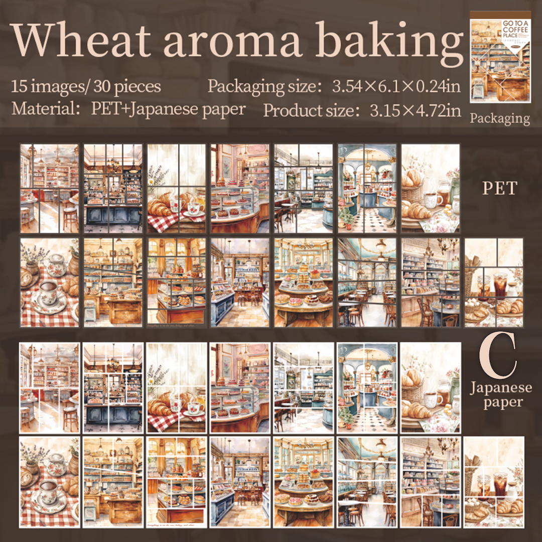 Go To a Coffee Place Sticker Book