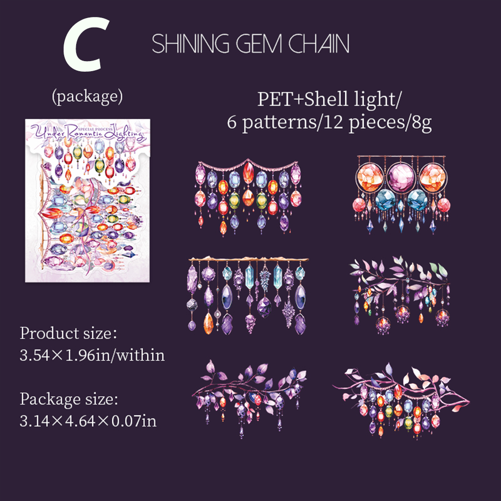 Romantic Lighting PET Sticker