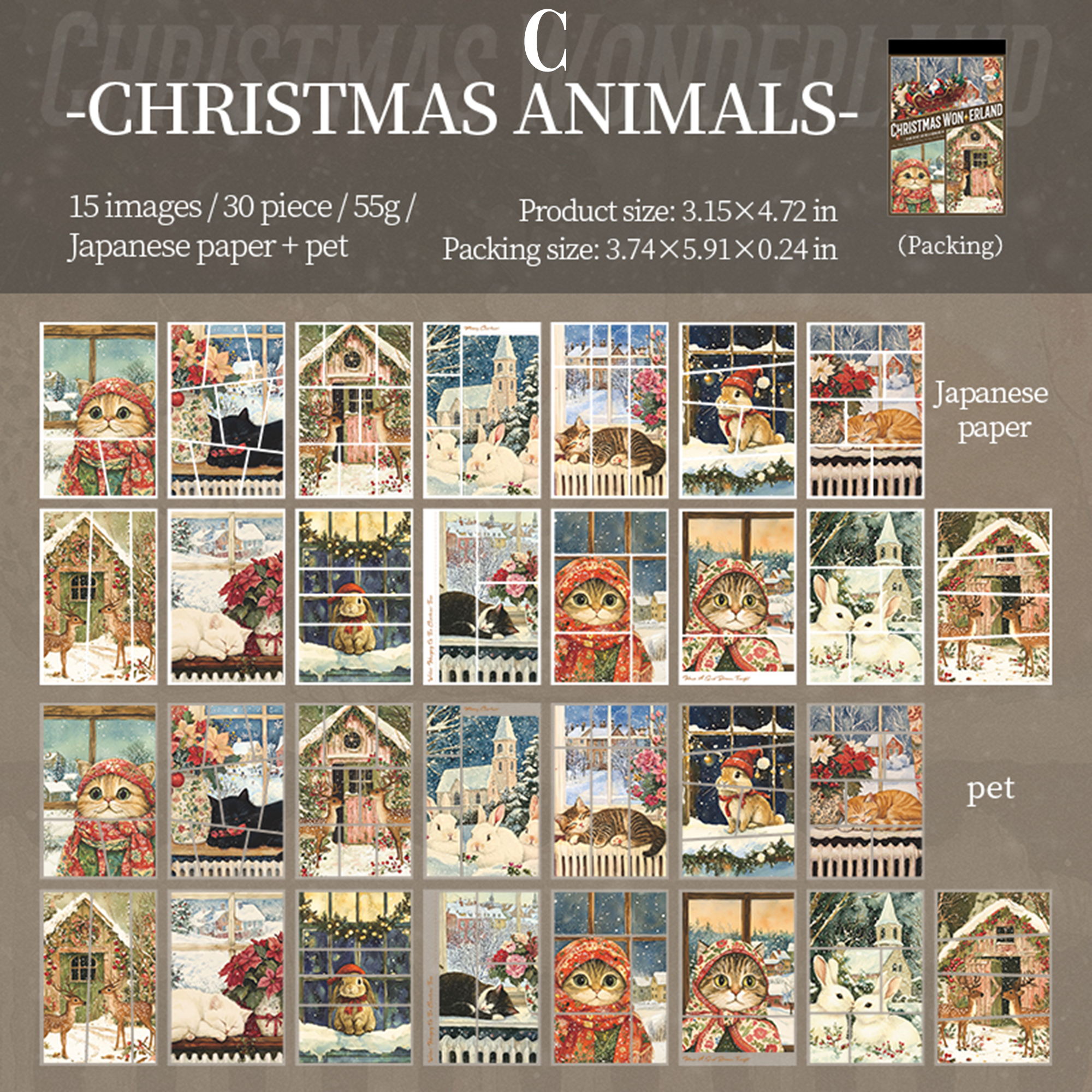 Christmas Wonderland Sticker Book