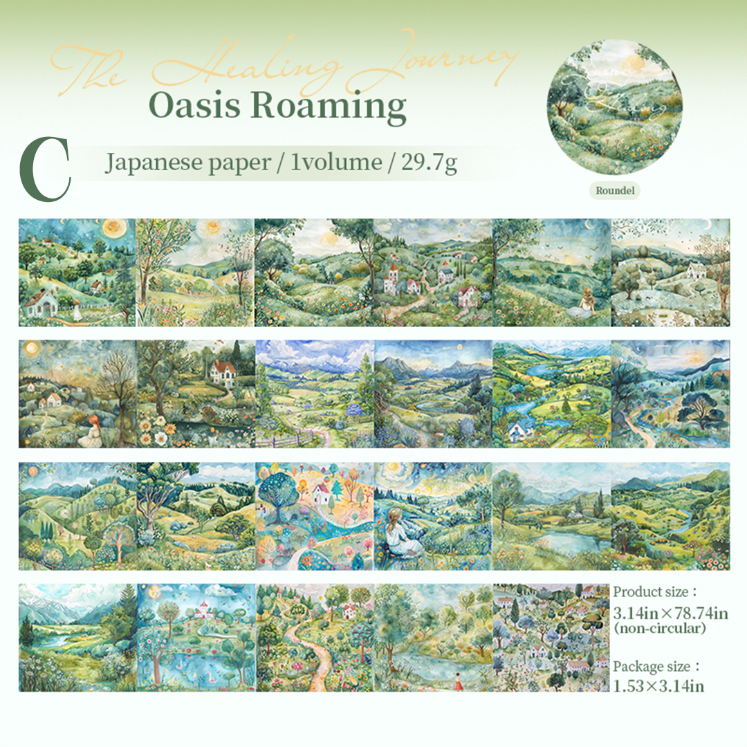 The Healing Journey Washi Tape