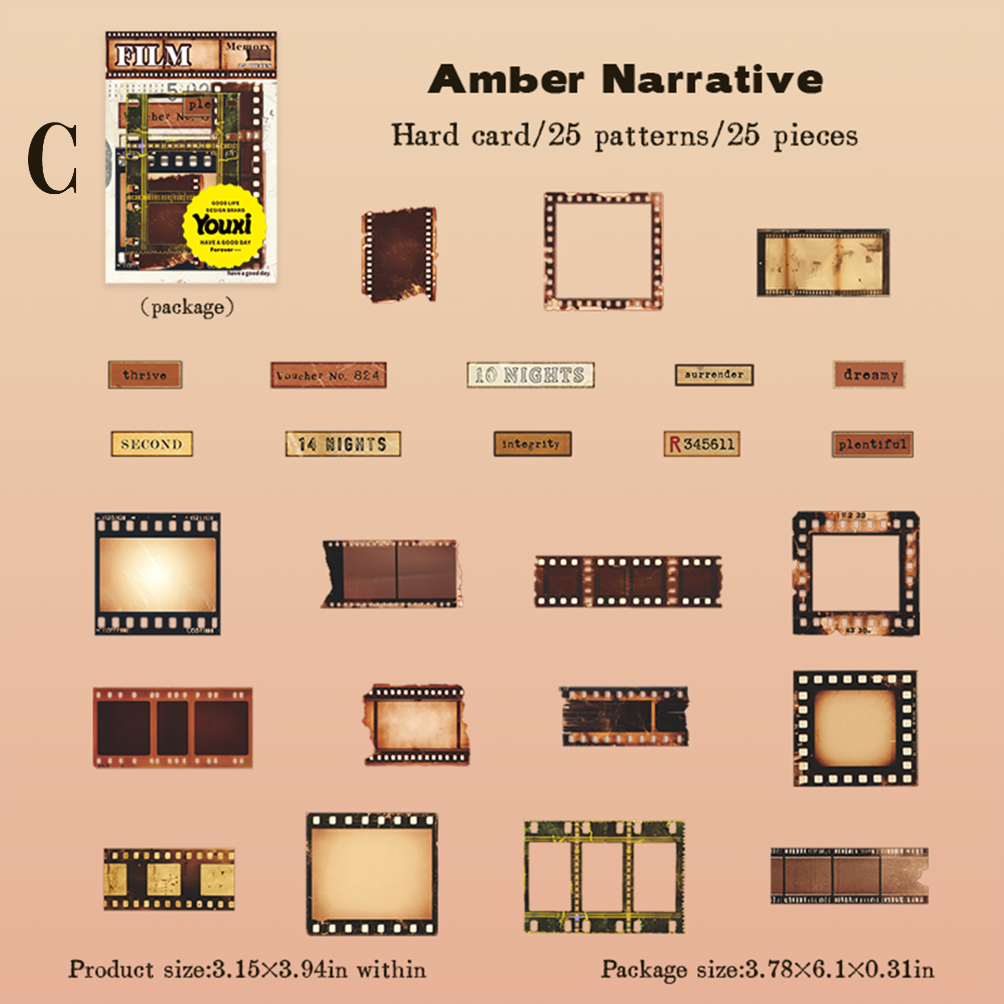 Forest Travel Notes Paper Sticker