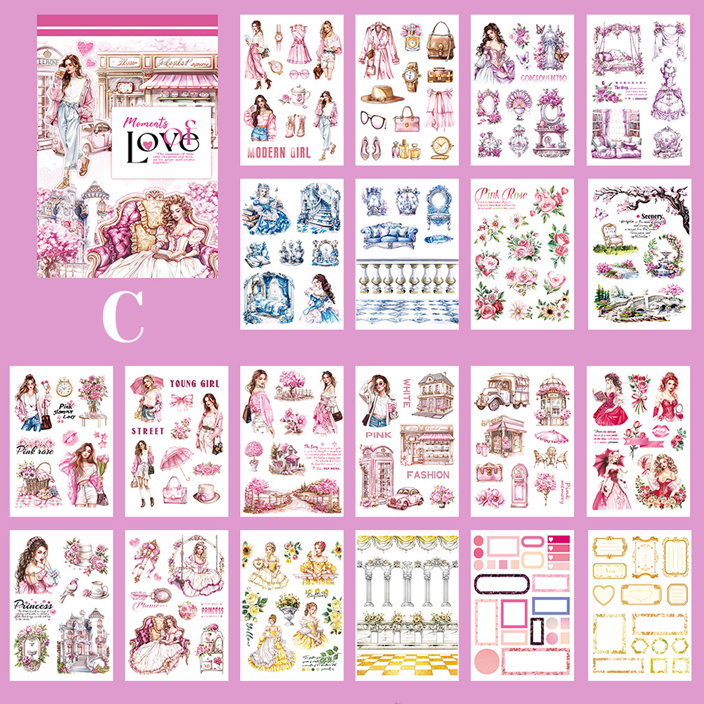 Vintage Sticker Book Vol.9