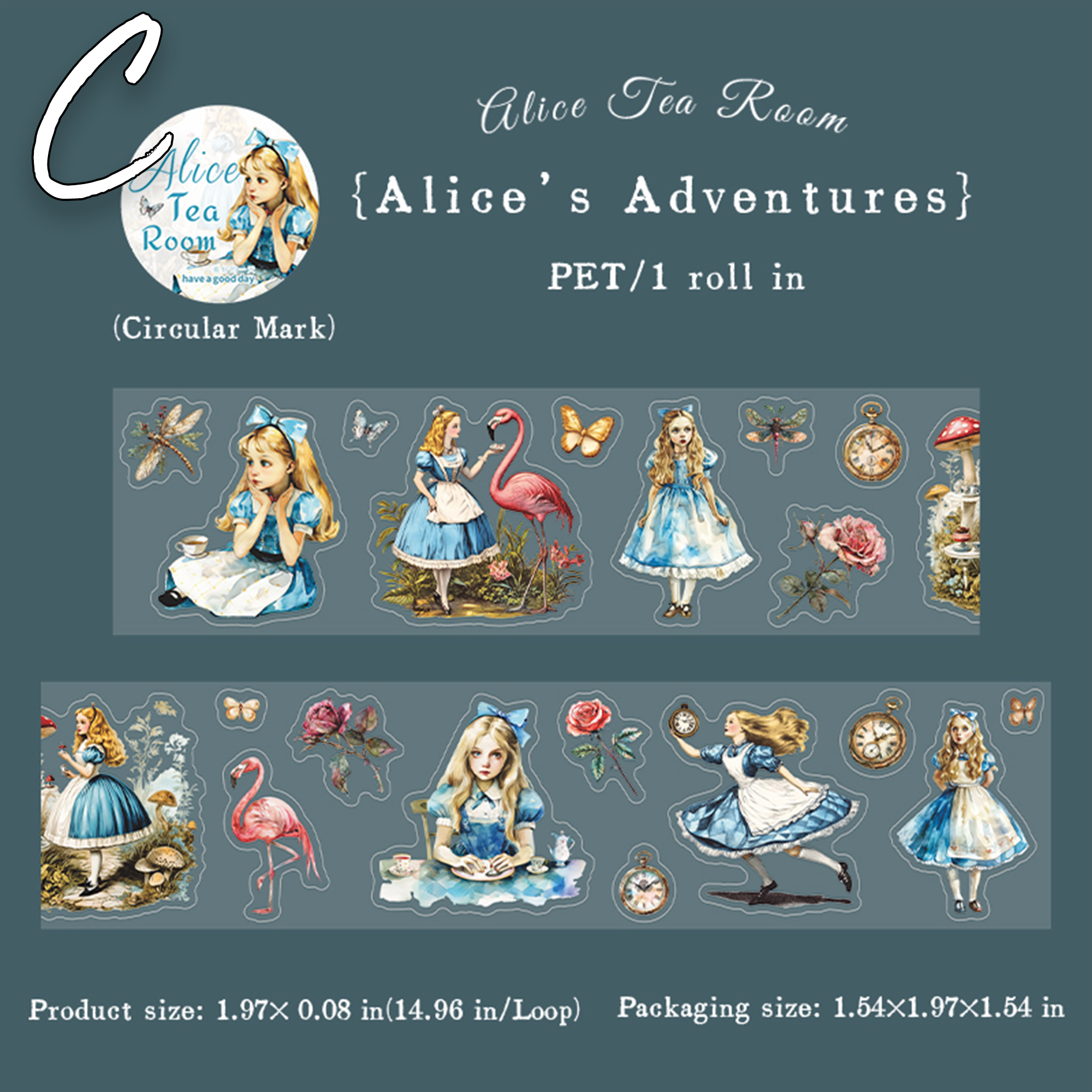 Alice Tea Room PET Tape