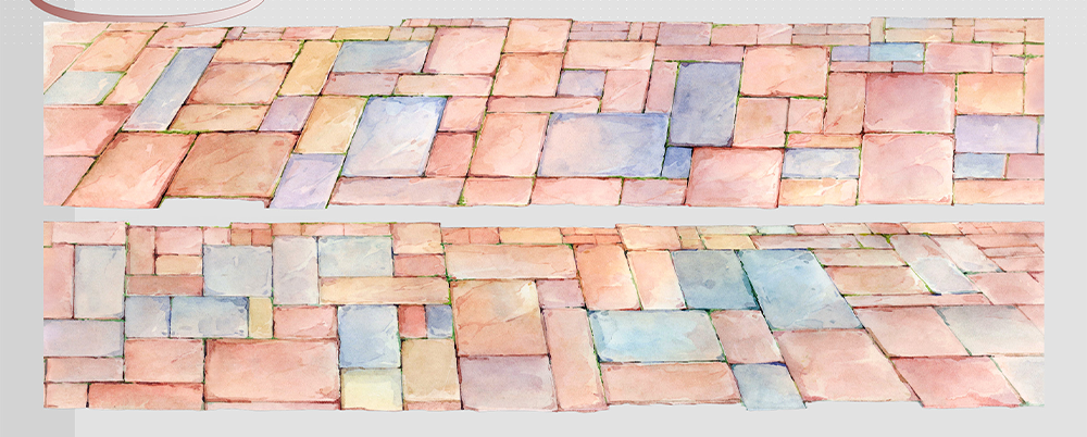 Base Ground Pattern Landscape Tape