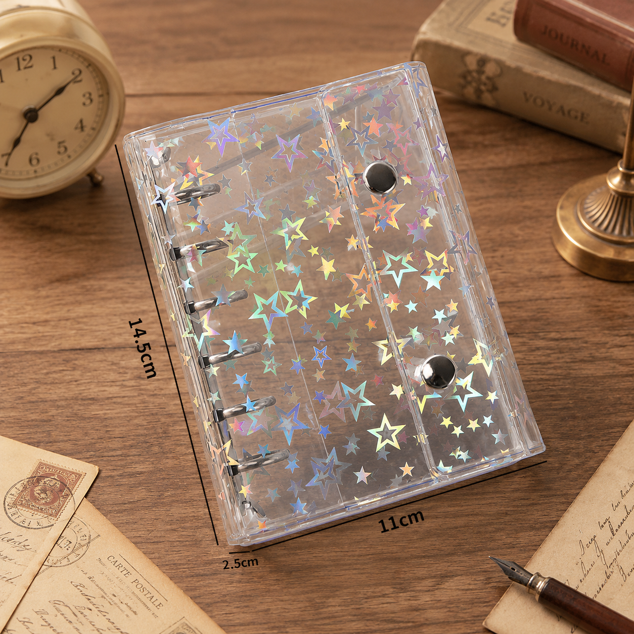 Laser Star Loose-Leaf Binder Cover