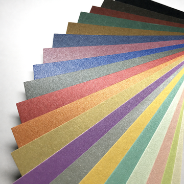 Pearlescent Textured Cardstock Paper