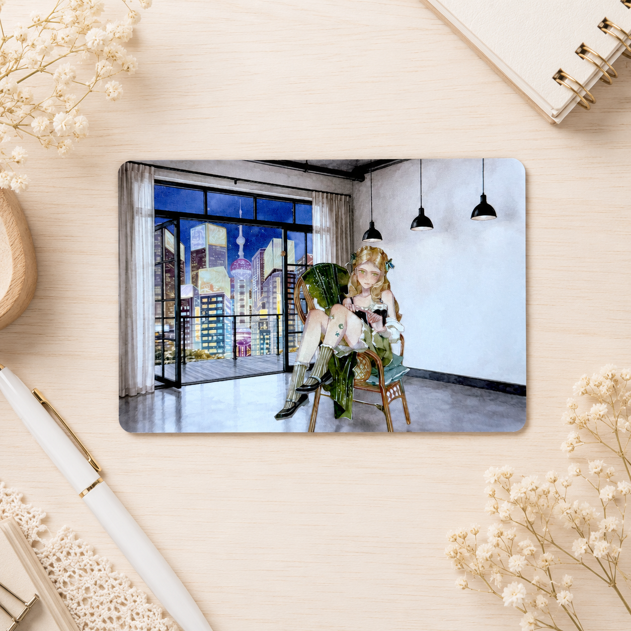 【MOOBOOM】Warm & Cozy Room Indoor Scene PET Tape detail image 2