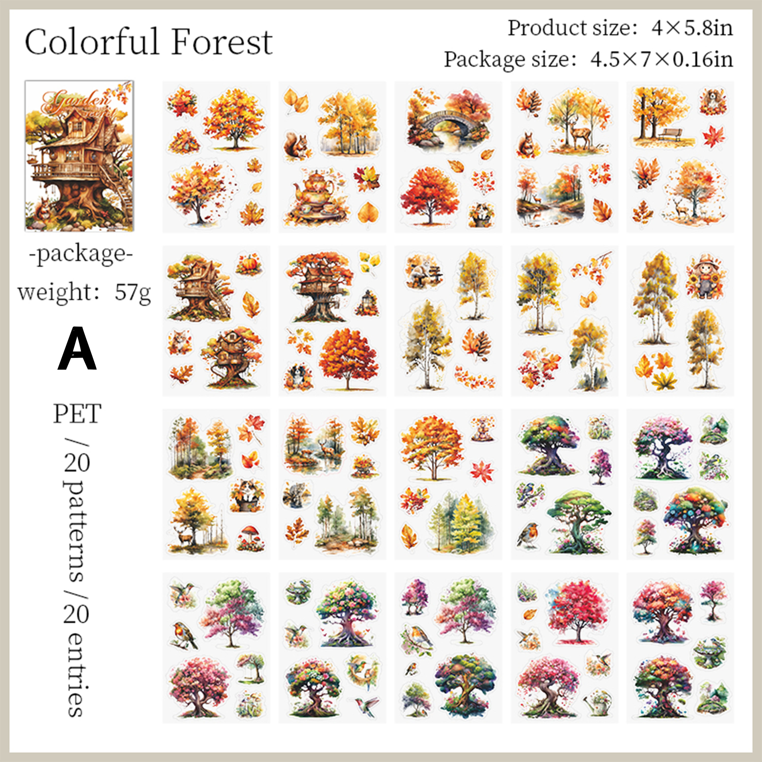 My Secret Garden Pre-cut Sticker Book