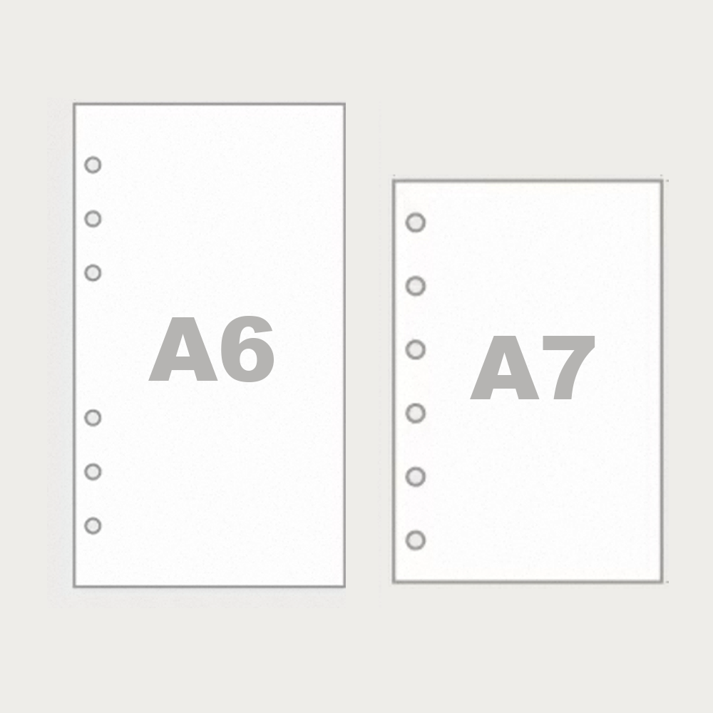 300g Fine-Texture Wood Pulp Loose-Leaf Paper | IG Same Style