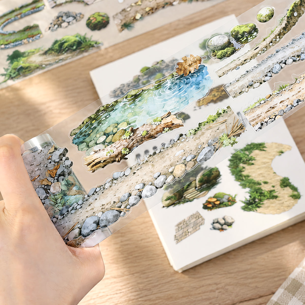Forest Path Pre-cut PET Tape