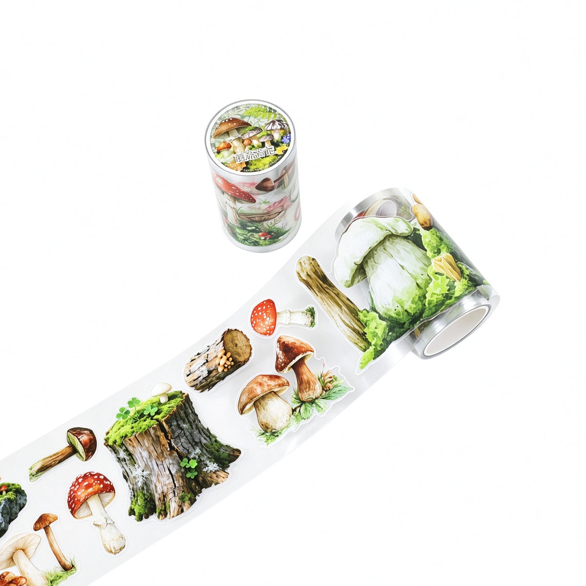 Mushrooms and Moss Pre-cut PET Tape