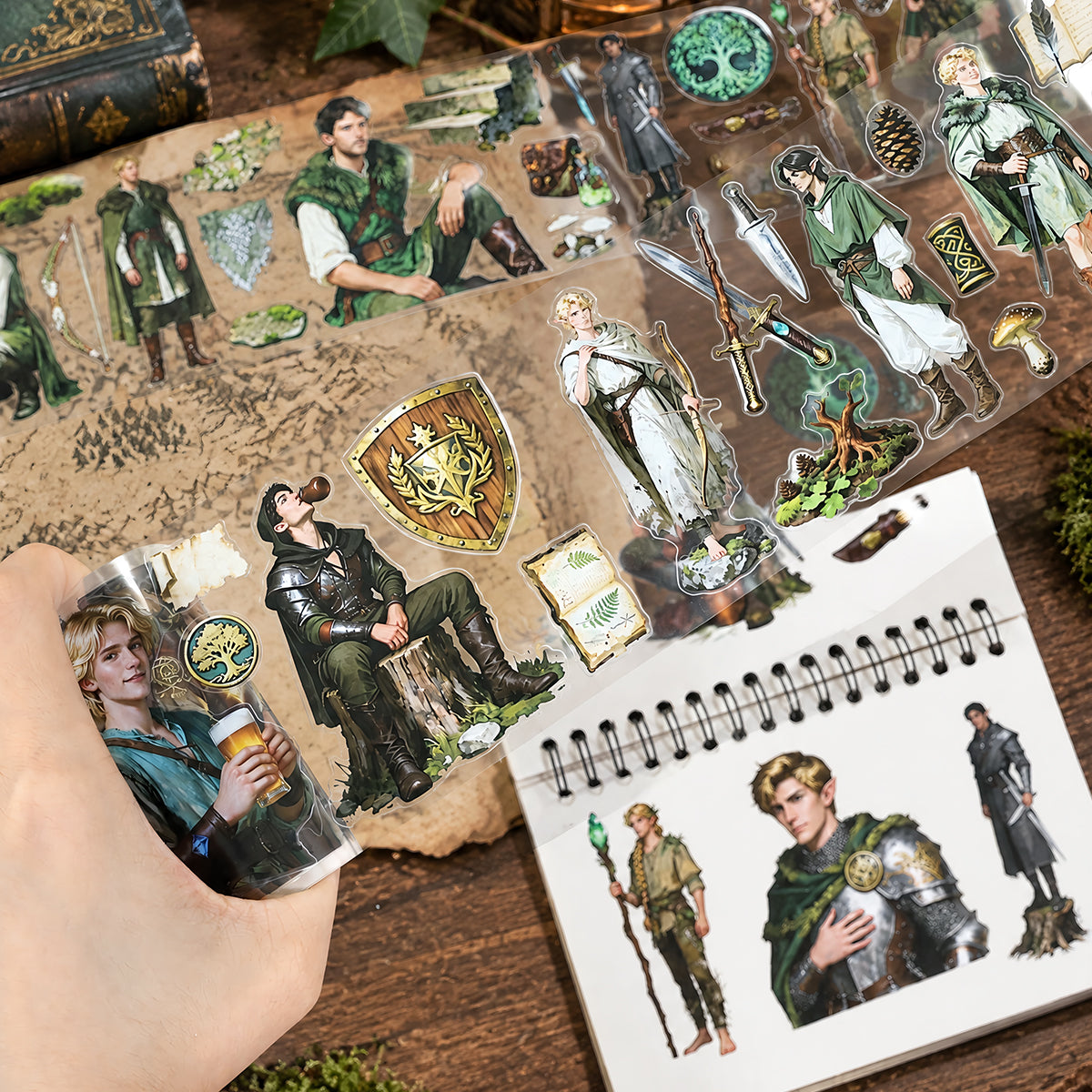 Forest Knight Pre-cut PET Tape
