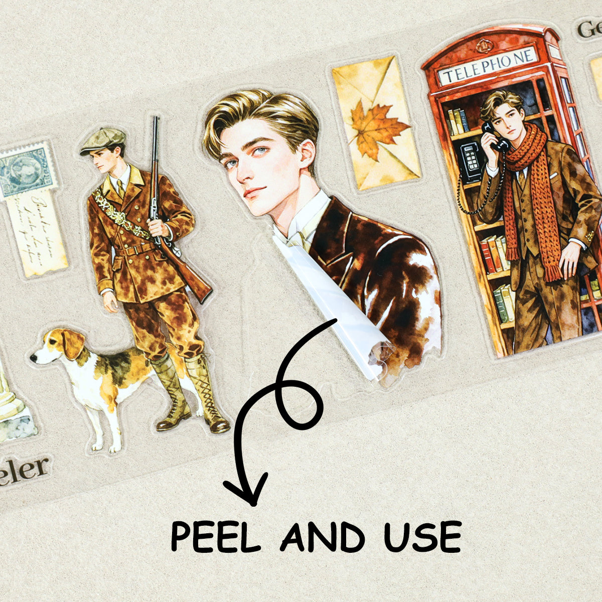 British Fashion Pre-cut PET Tape