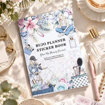 Beauty Diary Vintage Sticker Book