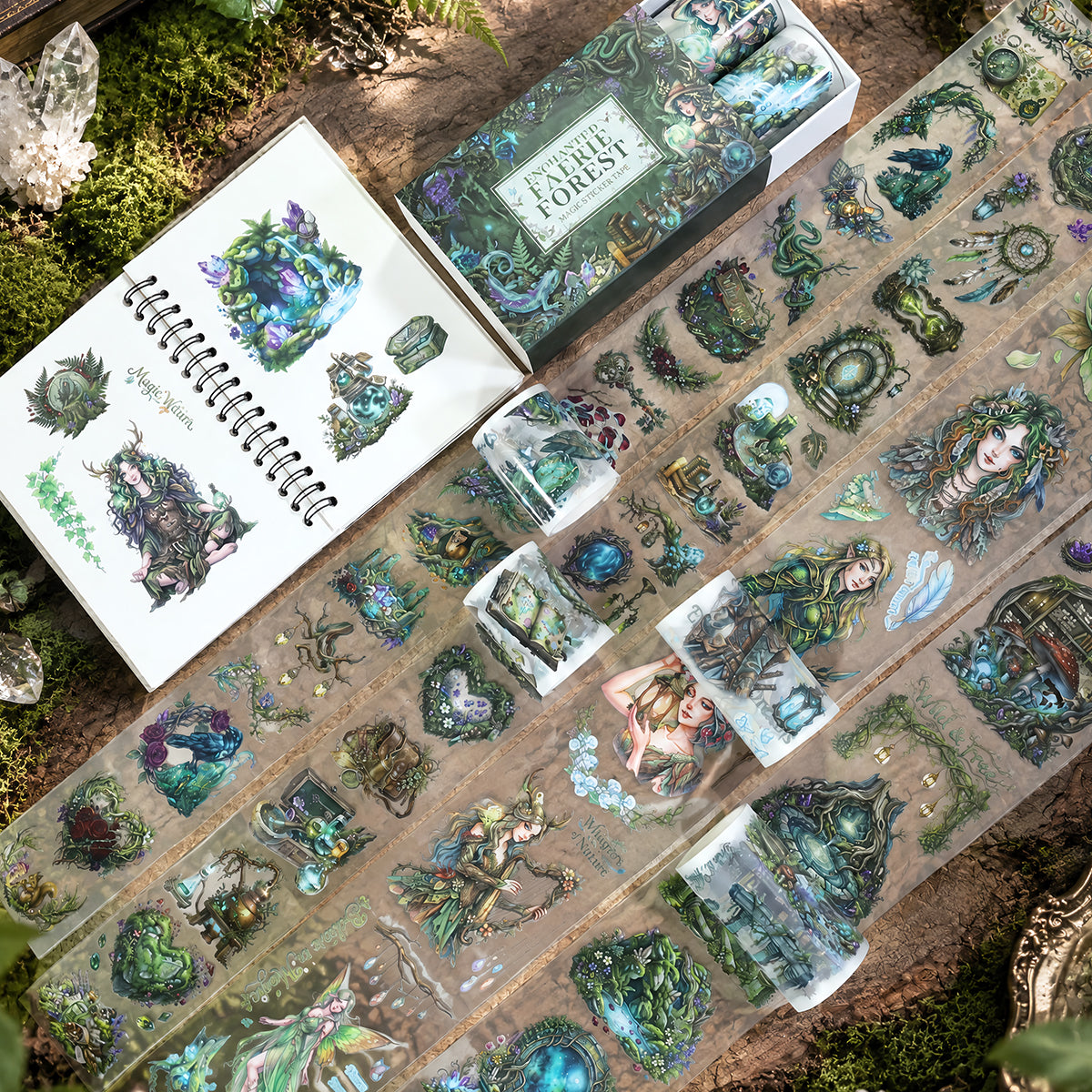 Fantasy Forest Realm Pre-cut Tape Set Box