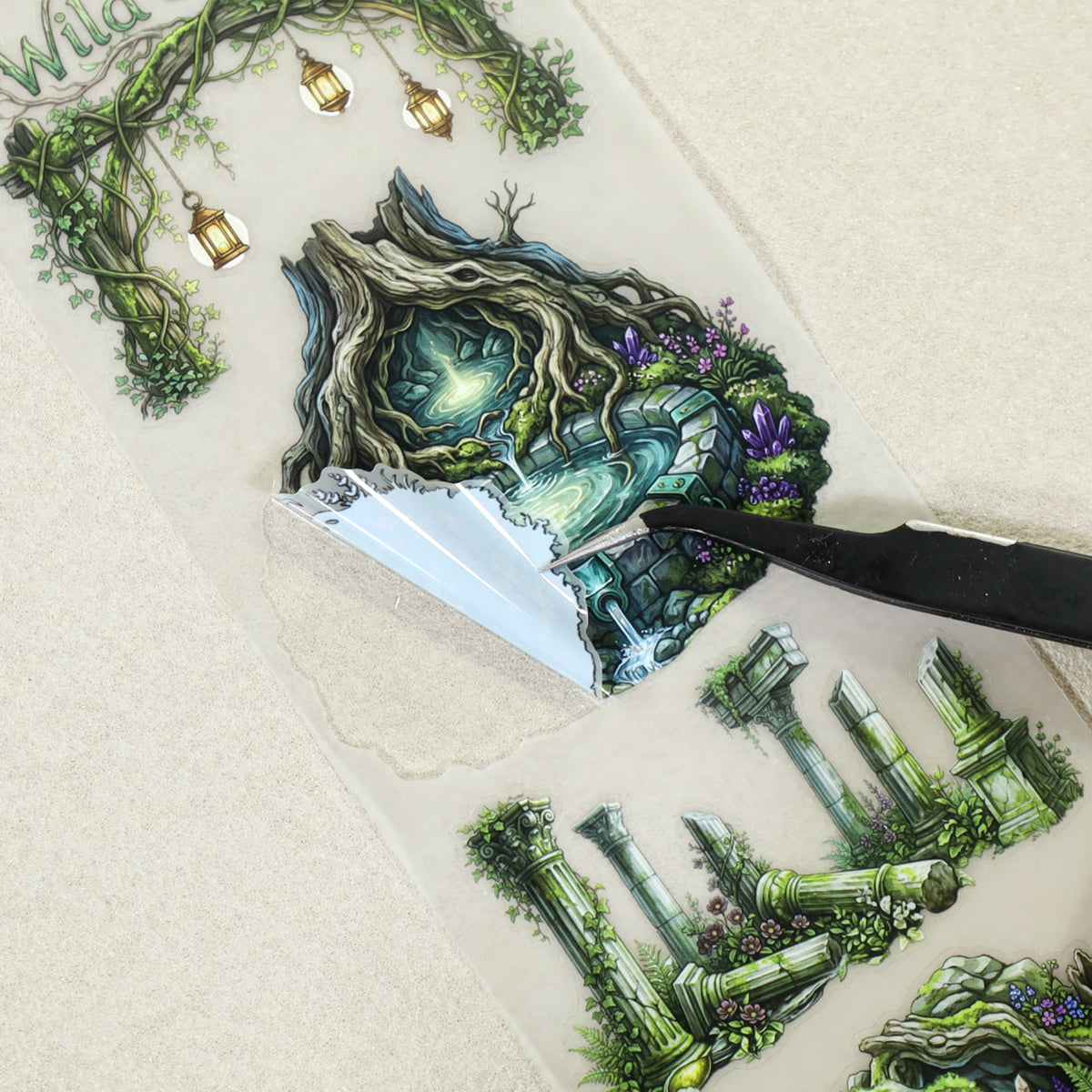 Fantasy Forest Realm Pre-cut Tape Set Box