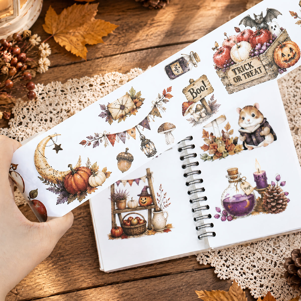Pumpkin Forest Pre-cut Tape Set Box