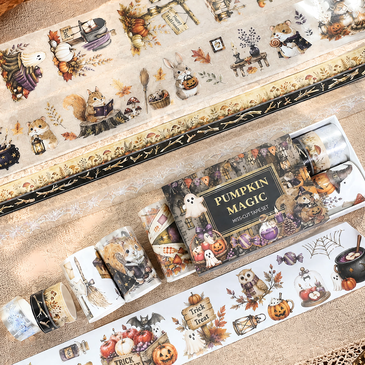 Pumpkin Forest Pre-cut Tape Set Box
