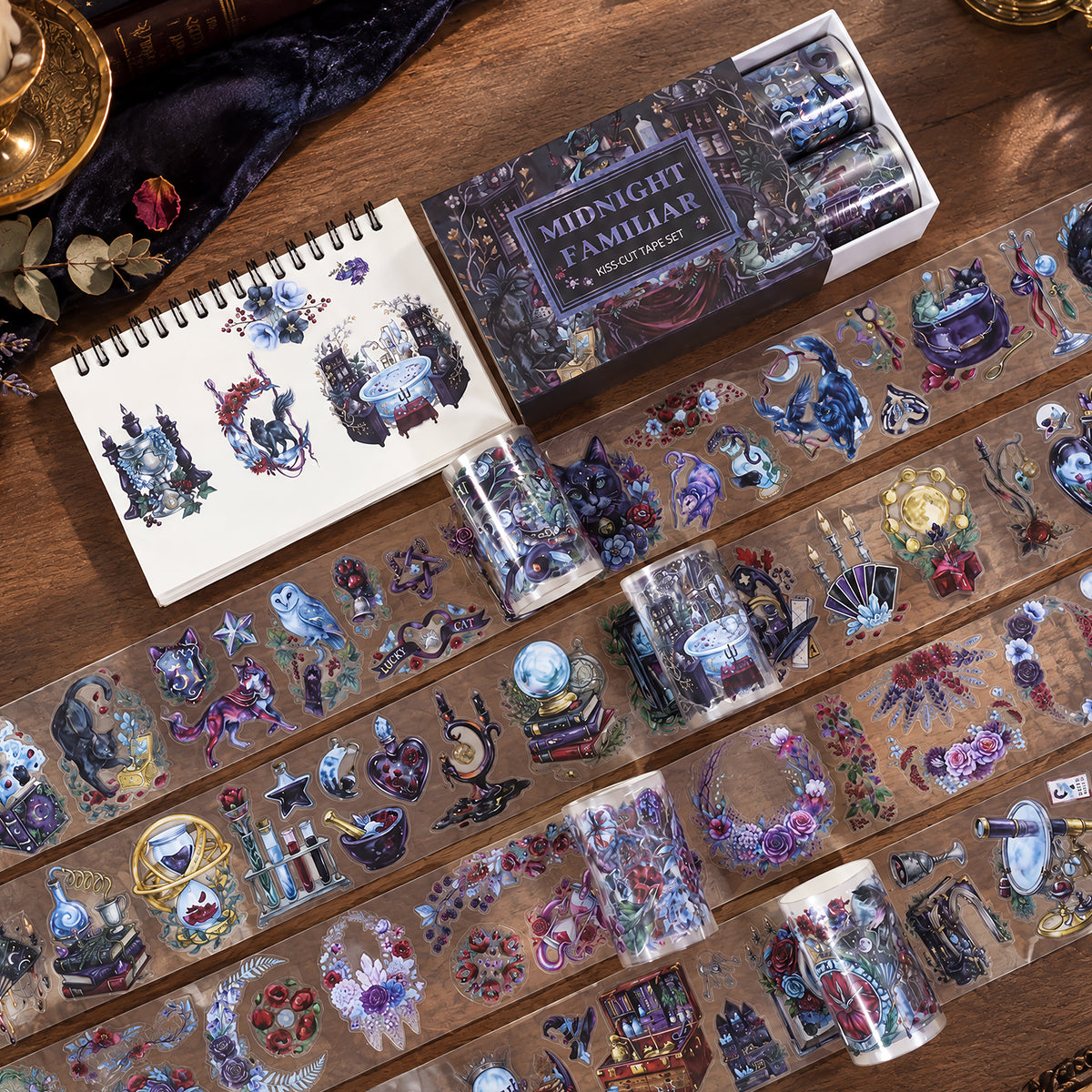 Shadow Moon Familiar Pre-cut Tape Set Box