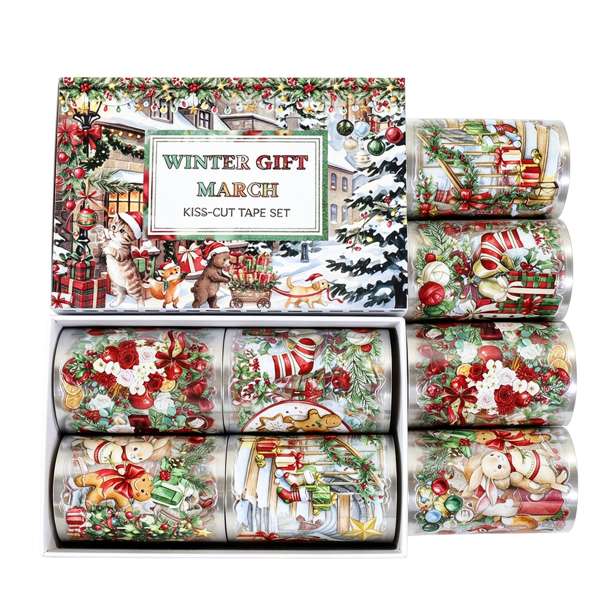 Christmas in the Snow Pre-cut Tape Set Box