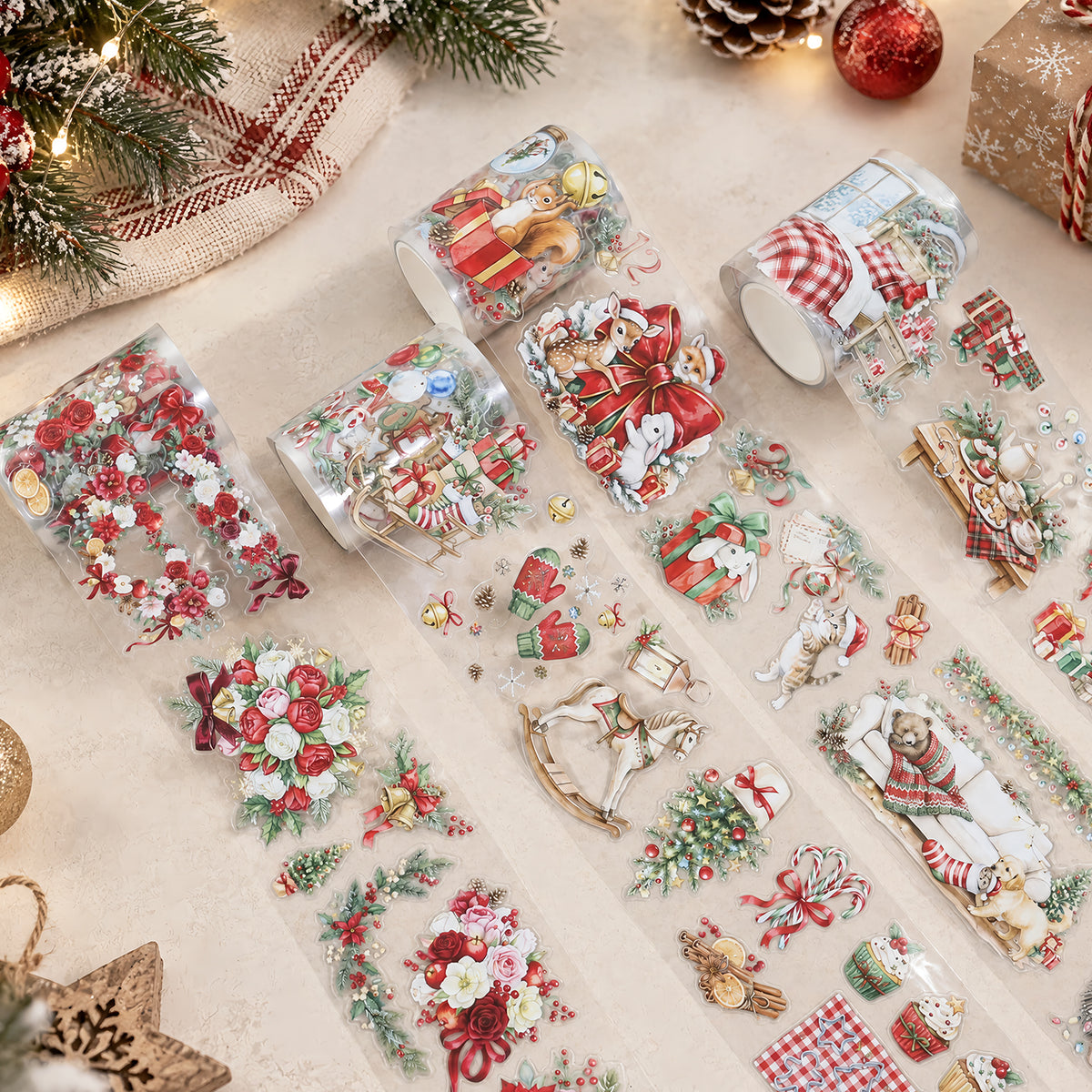 Christmas in the Snow Pre-cut Tape Set Box