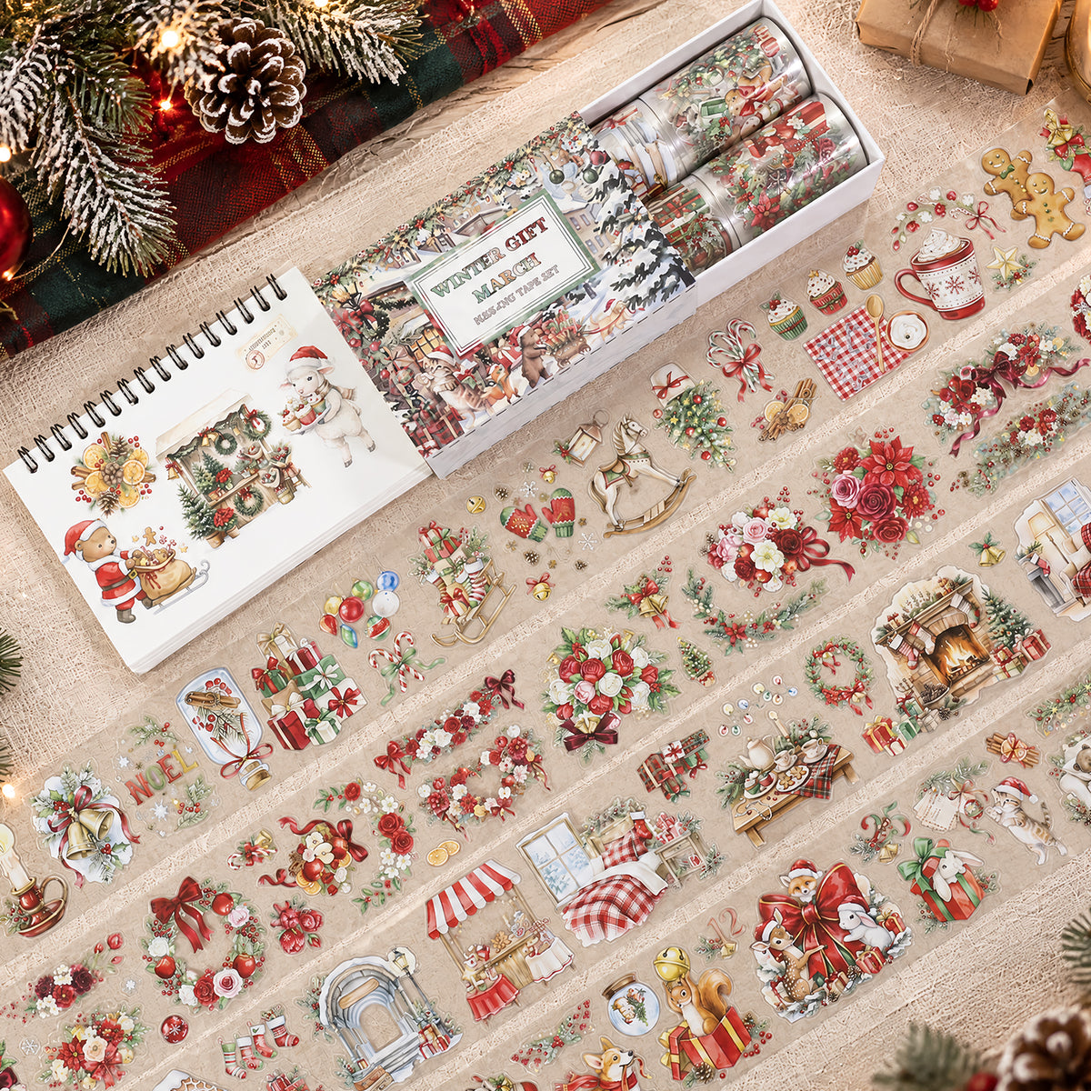 Christmas in the Snow Pre-cut Tape Set Box