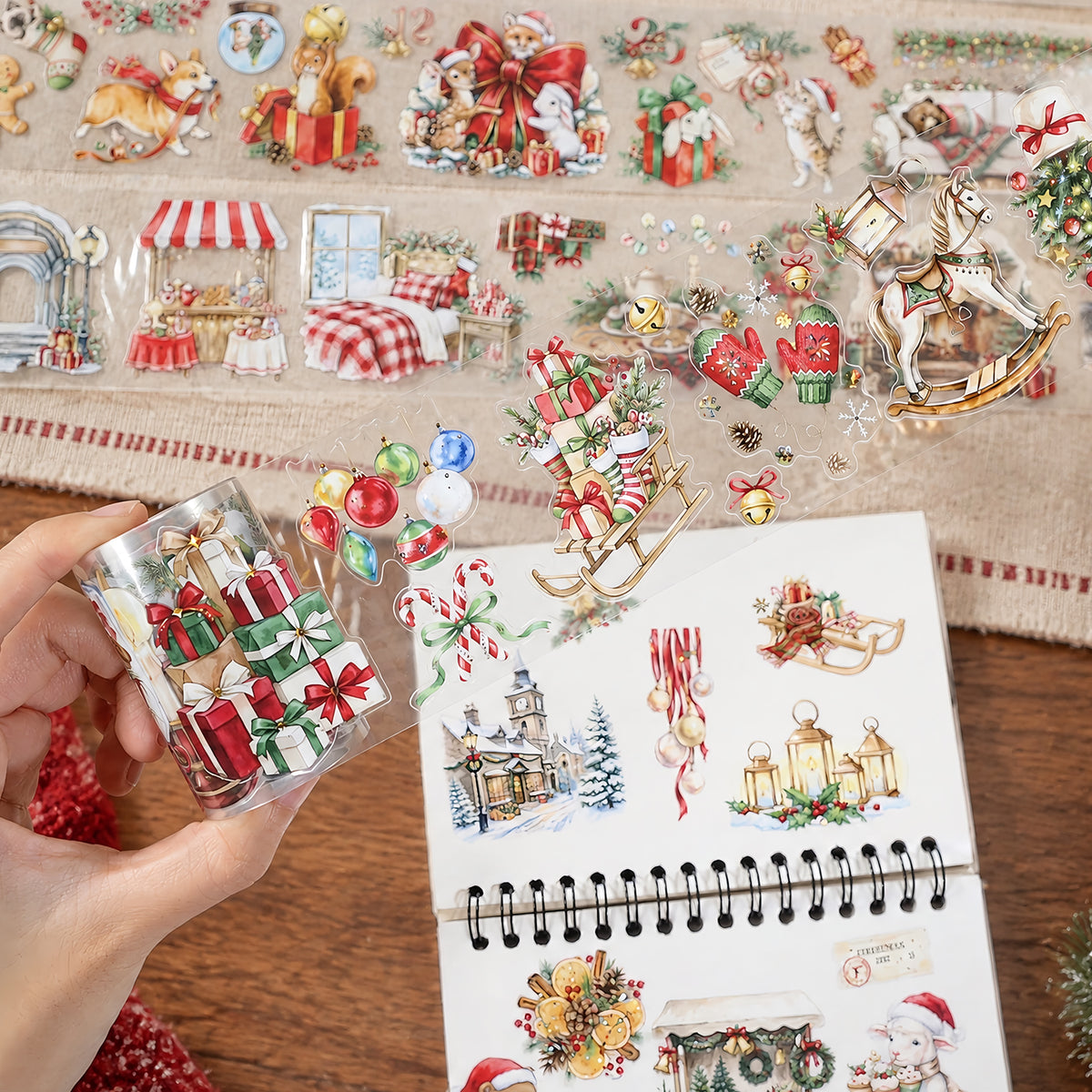 Christmas in the Snow Pre-cut Tape Set Box