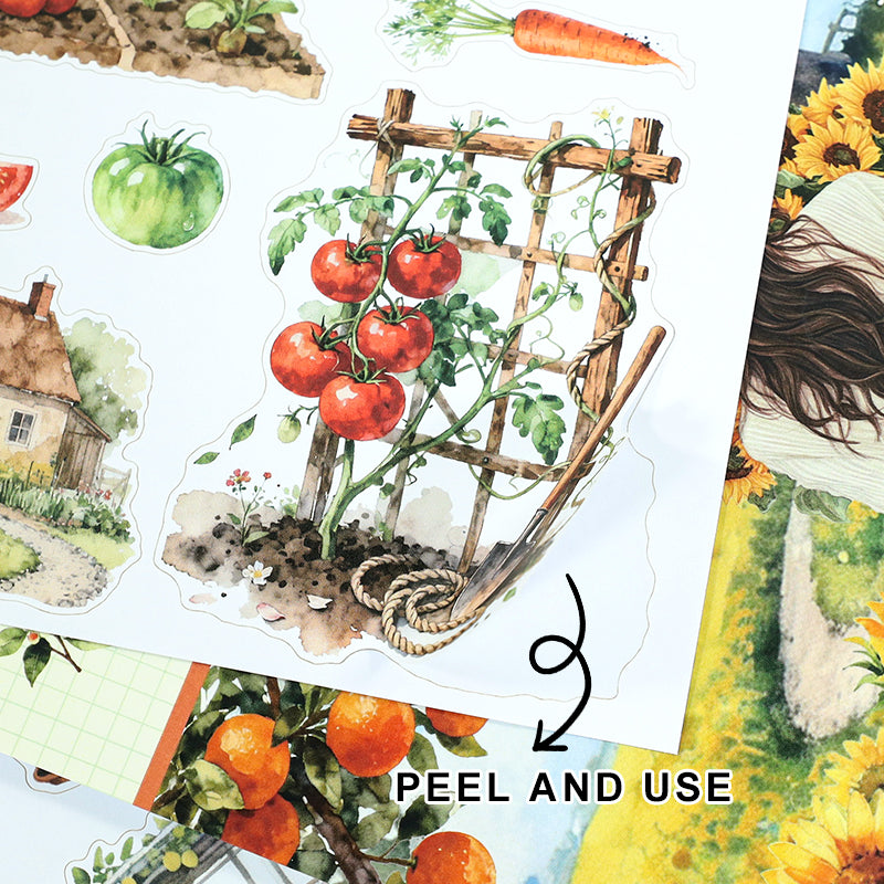 Vintage Sticker Book Vol.29 - Summer Countryside