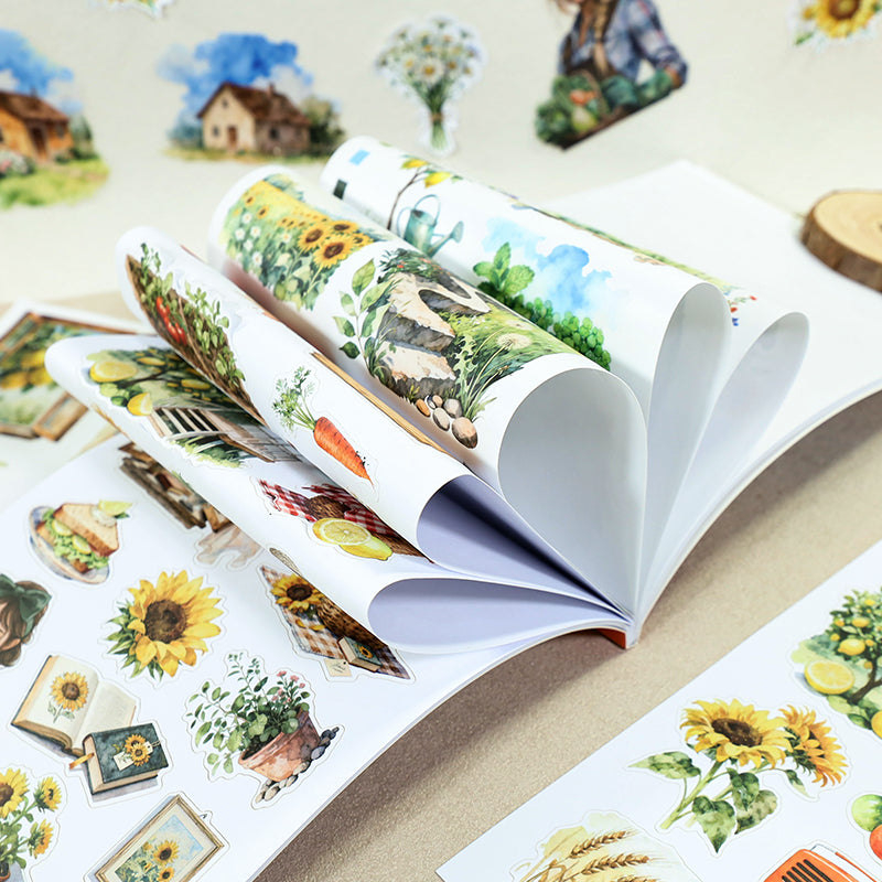 Vintage Sticker Book Vol.29 - Summer Countryside
