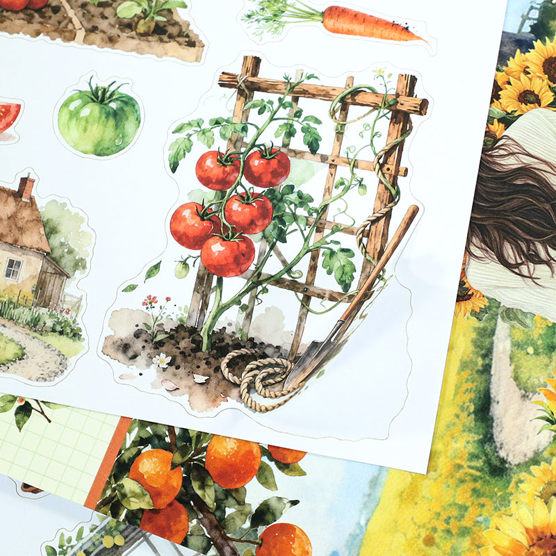 Vintage Sticker Book Vol.29 - Summer Countryside