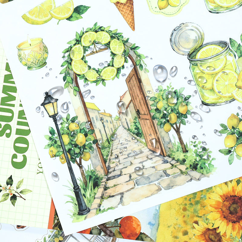 Vintage Sticker Book Vol.29 - Summer Countryside