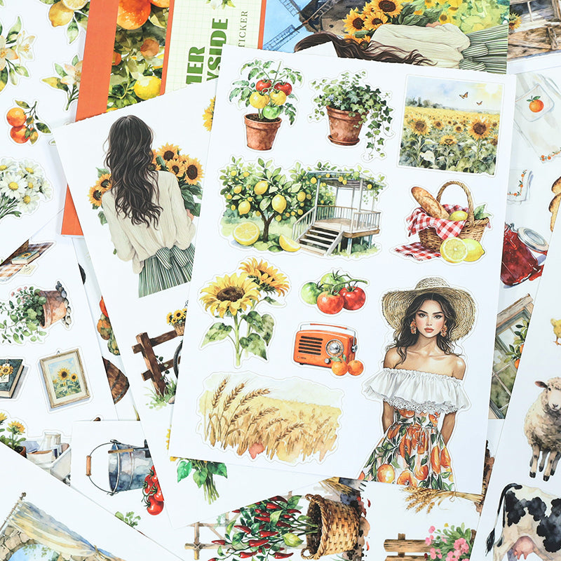Vintage Sticker Book Vol.29 - Summer Countryside
