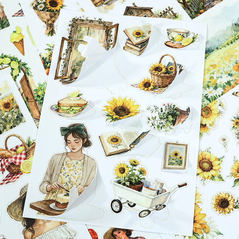 Vintage Sticker Book Vol.29 - Summer Countryside