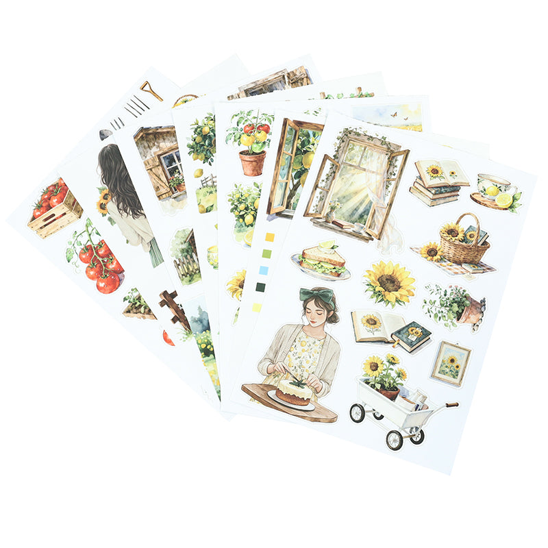 Vintage Sticker Book Vol.29 - Summer Countryside