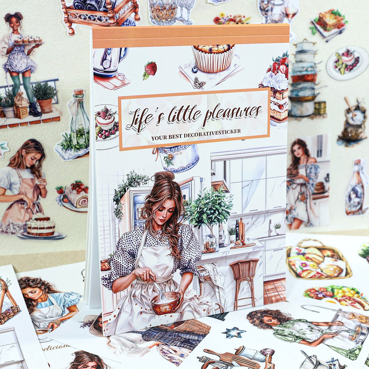 Vintage Sticker Book Vol.30 - Little Joys in Life
