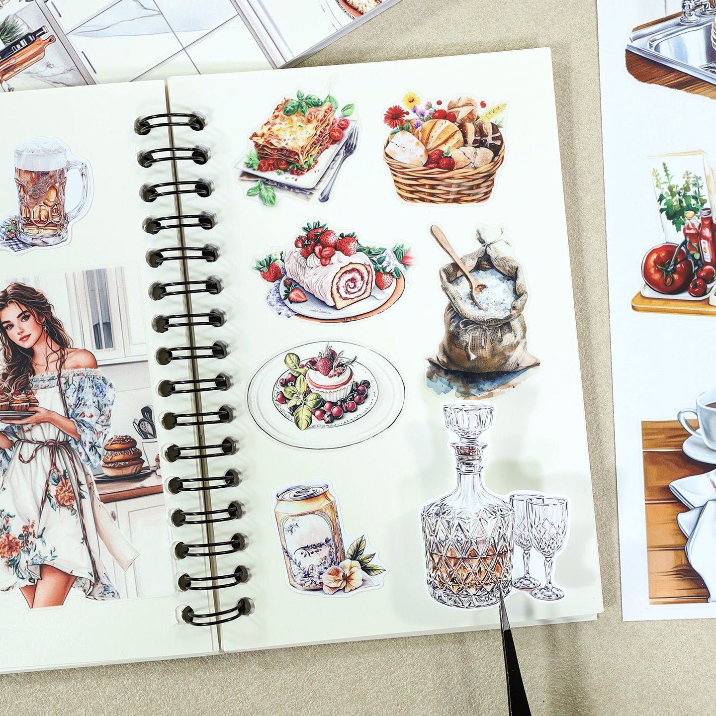 Vintage Sticker Book Vol.30 - Little Joys in Life