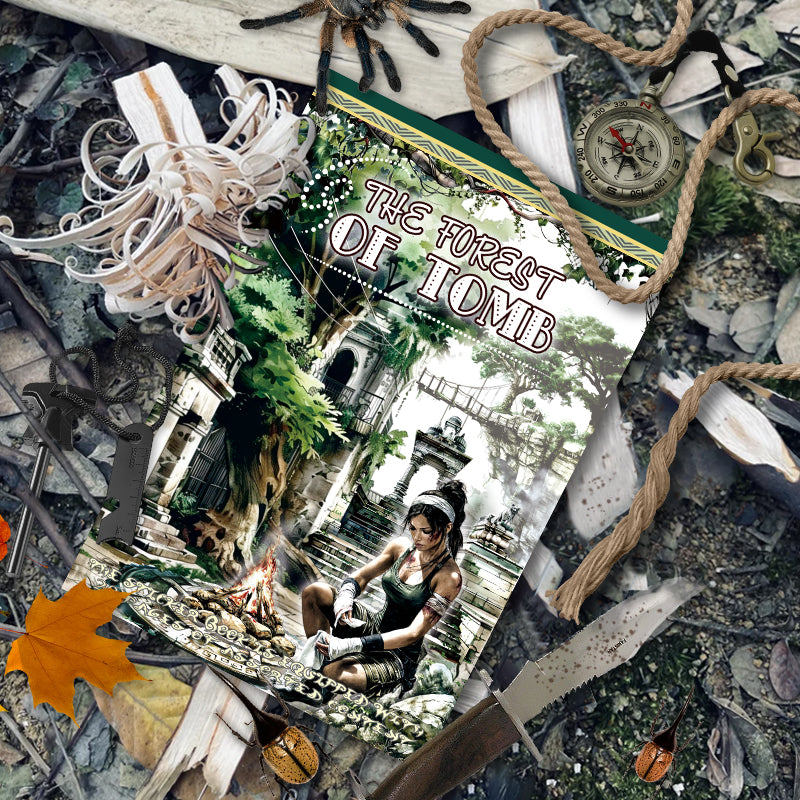 Vintage Sticker Book Vol.12 - The Forest of Tomb