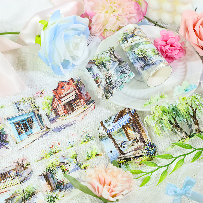 Blossom Picture Scroll PET Tape