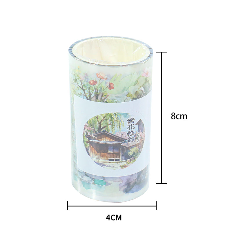 Blossom Picture Scroll PET Tape