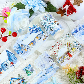 Winter Snow Picture Scroll PET Tape