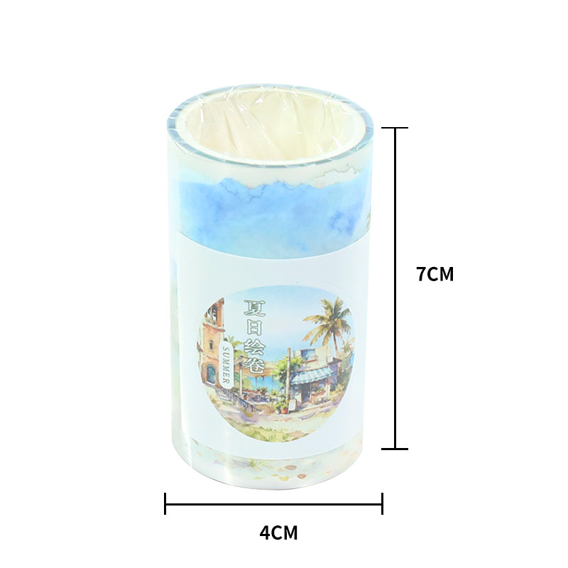 Summer Picture Scroll PET Tape