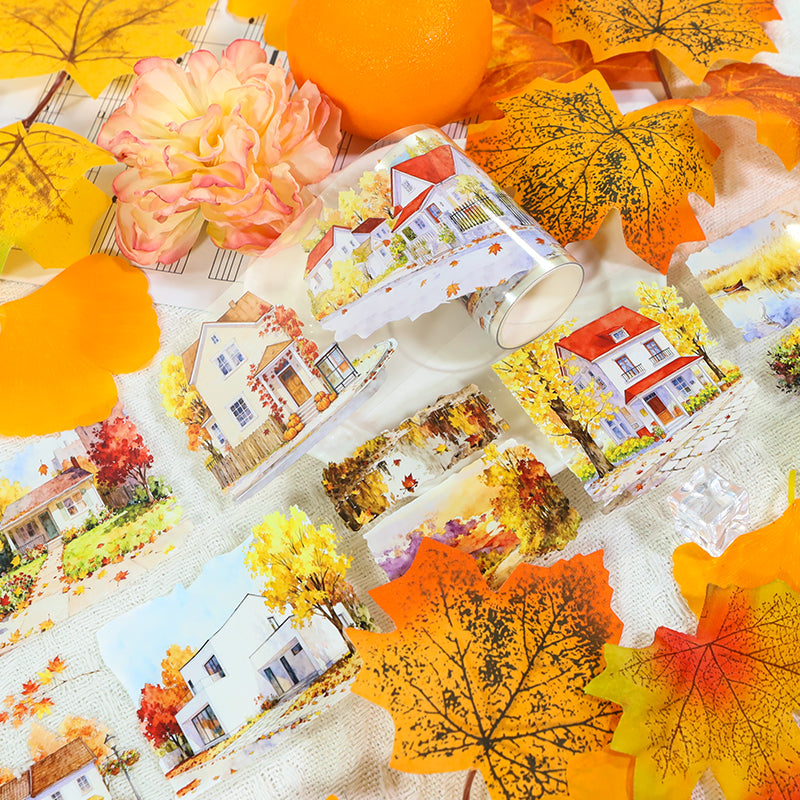 Autumn Wind Picture Scroll PET Tape