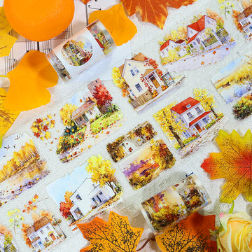 Autumn Wind Picture Scroll PET Tape