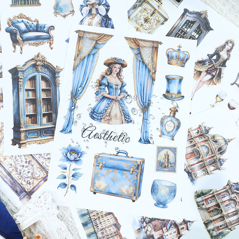 Vintage Sticker Book Vol.21 - The Castle