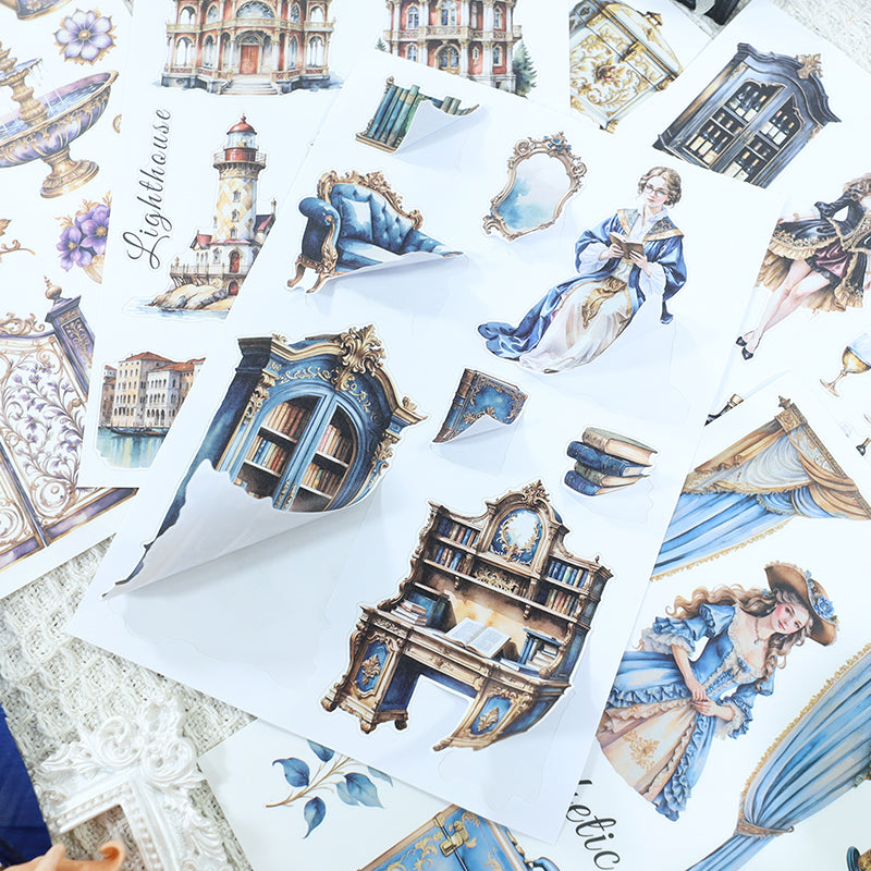 Vintage Sticker Book Vol.21 - The Castle