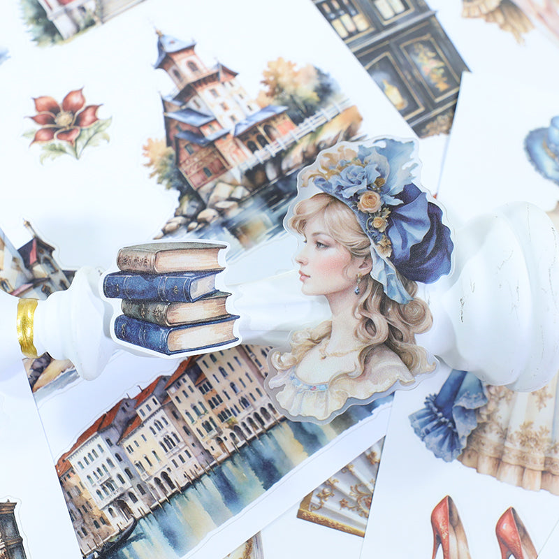 Vintage Sticker Book Vol.21 - The Castle