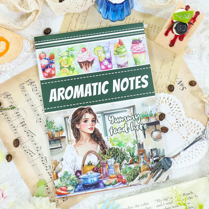 Vintage Sticker Book Vol.22 - Aromatic Notes