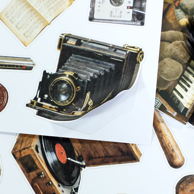 Vintage Sticker Book Vol.24 - Relic Scrapbook
