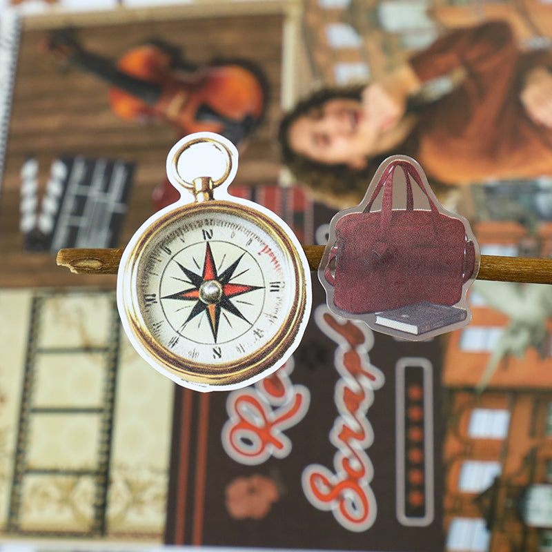 Vintage Sticker Book Vol.24 - Relic Scrapbook