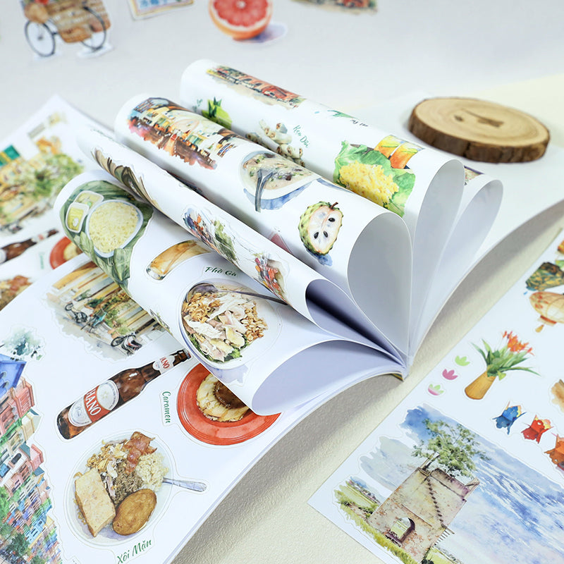 Vintage Sticker Book Vol.29 - Southeast Journey
